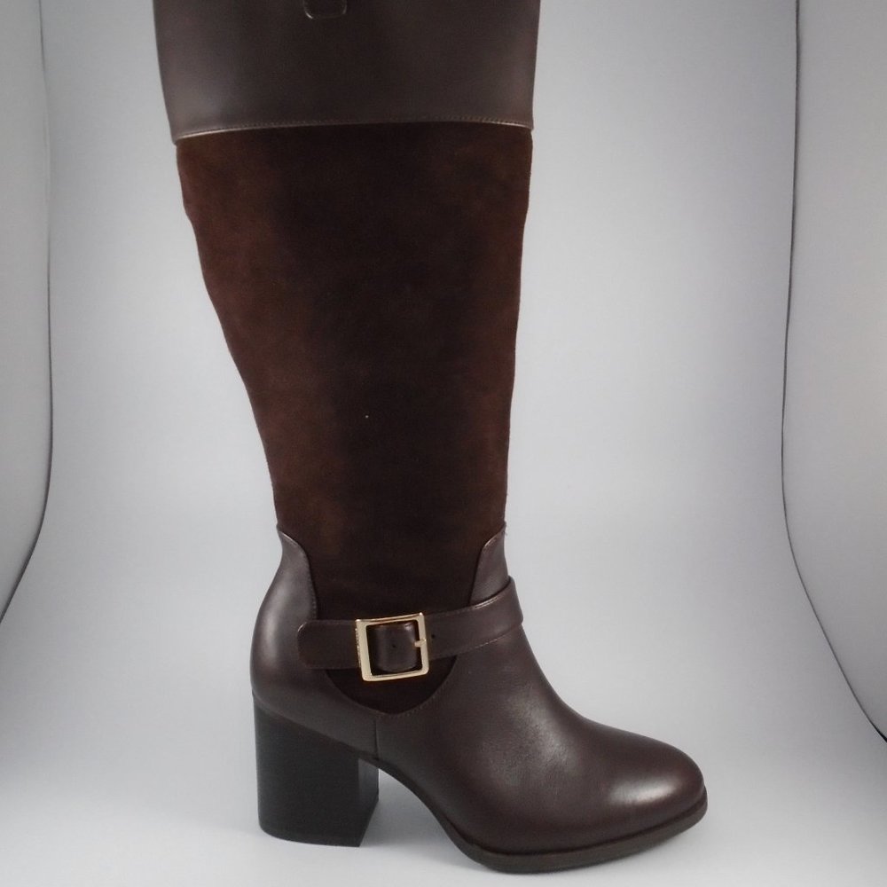Elegant Brown Knee-High Boots